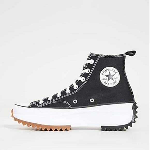 NEW Converse Run Star Hike High Black Unisex Size 8.5M / 10W 166800C - Picture 2 of 6